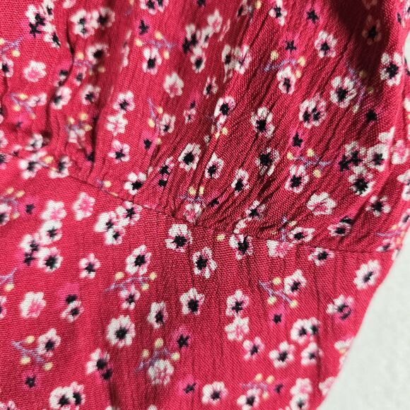 Princess Polly Women's Red Corset Tank Top Sleeveless Underwire Size 2 - Picture 3 of 11